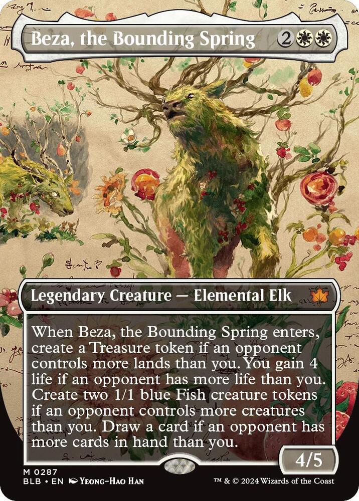 Beza, the Bounding Spring (Borderless) card image