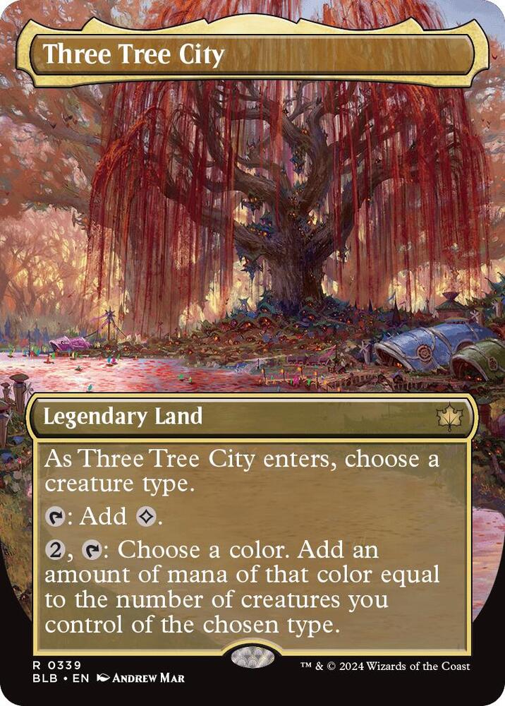 Three Tree City (Borderless) (0339) card image