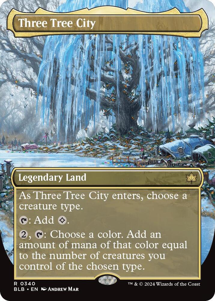 Three Tree City (Borderless) (0340) card image