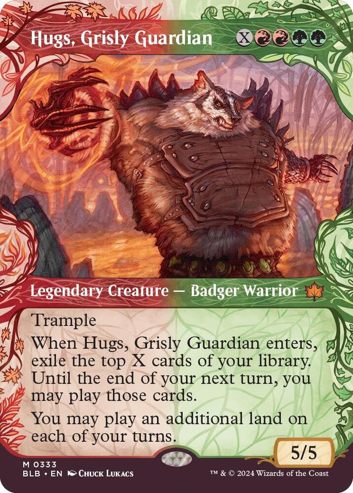 Hugs, Grisly Guardian (Showcase) card image