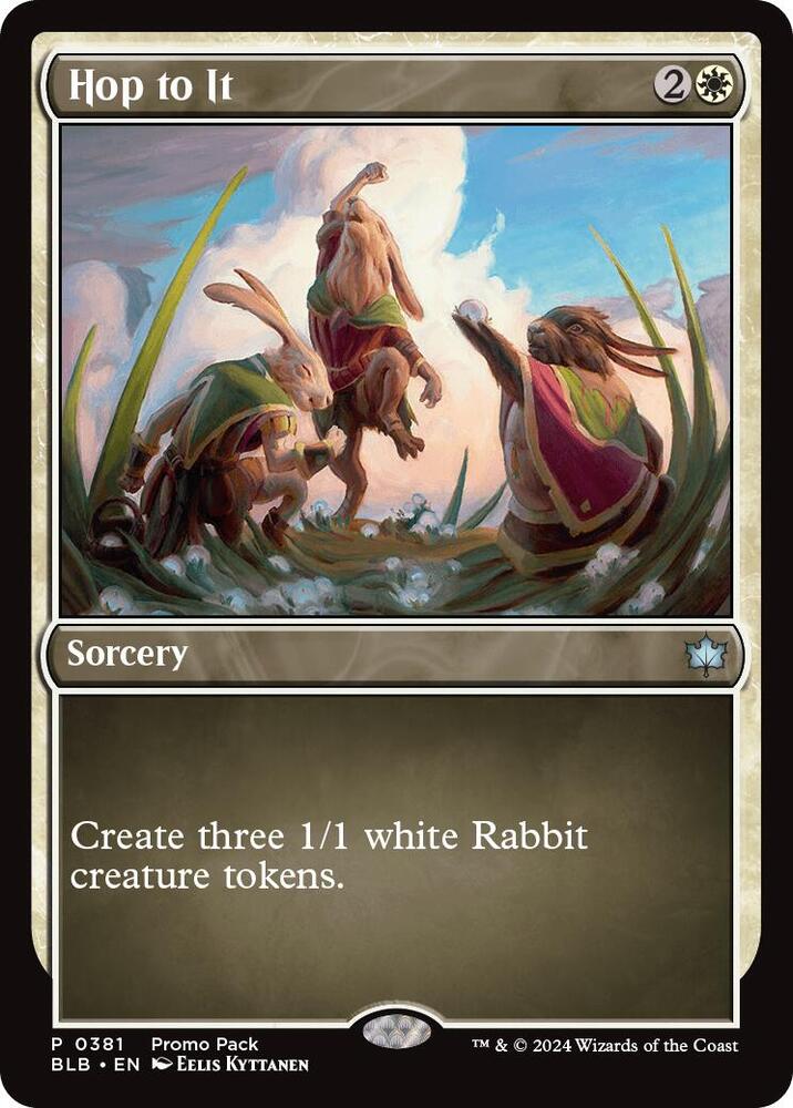 Hop to It card image