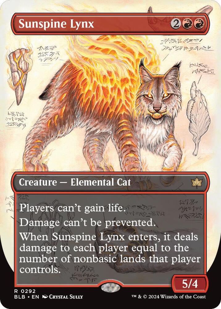 Sunspine Lynx (Borderless) card image