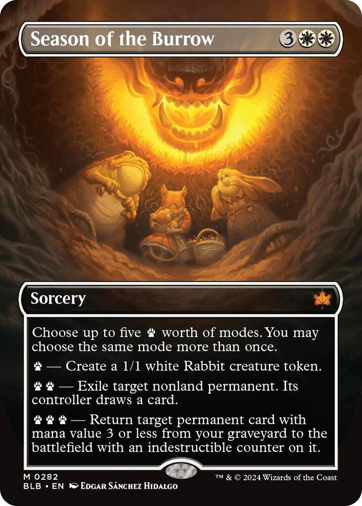 Season of the Burrow (Borderless) card image