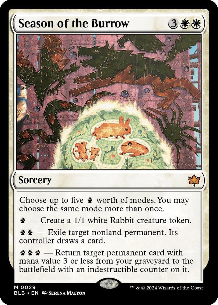 Season of the Burrow card image