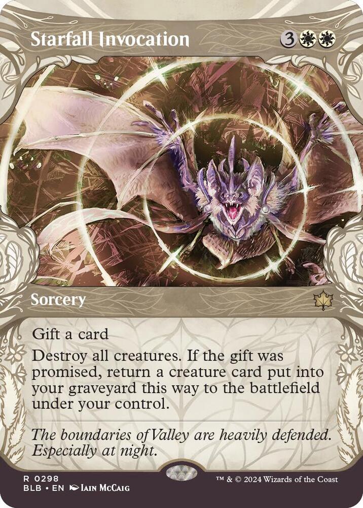 Starfall Invocation (Showcase) card image