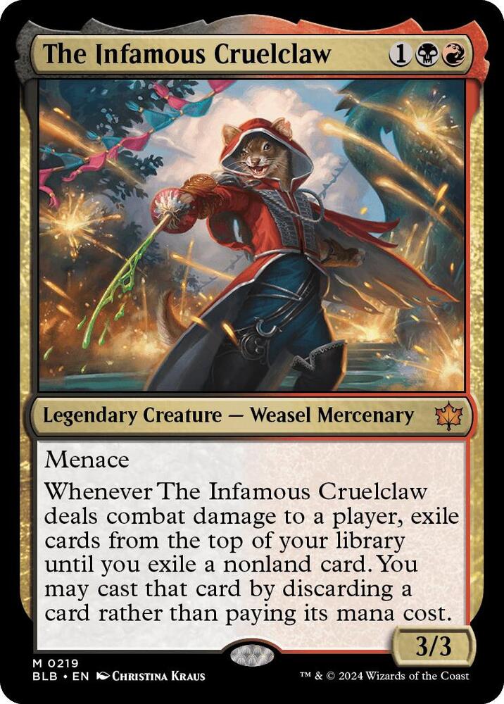 The Infamous Cruelclaw card image