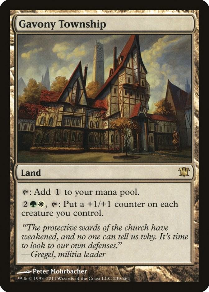 Gavony Township card image