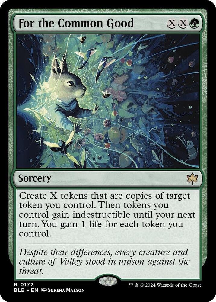 For the Common Good card image