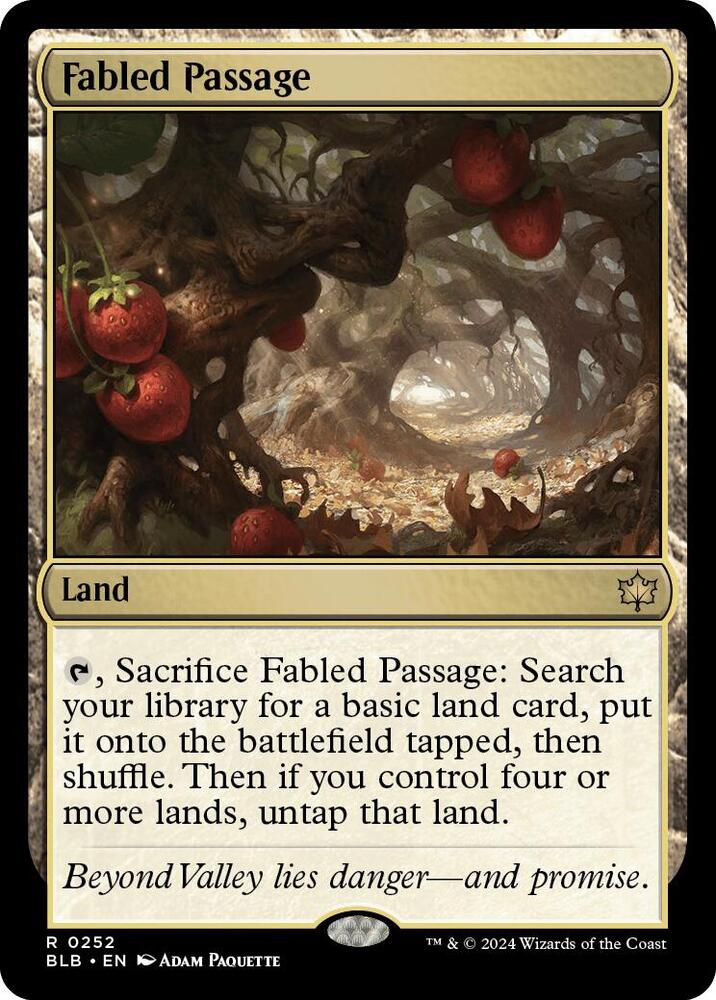 Fabled Passage card image
