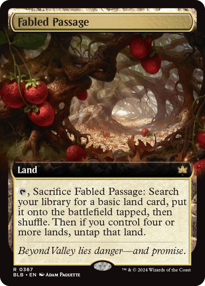 Fabled Passage (Extended Art) card image