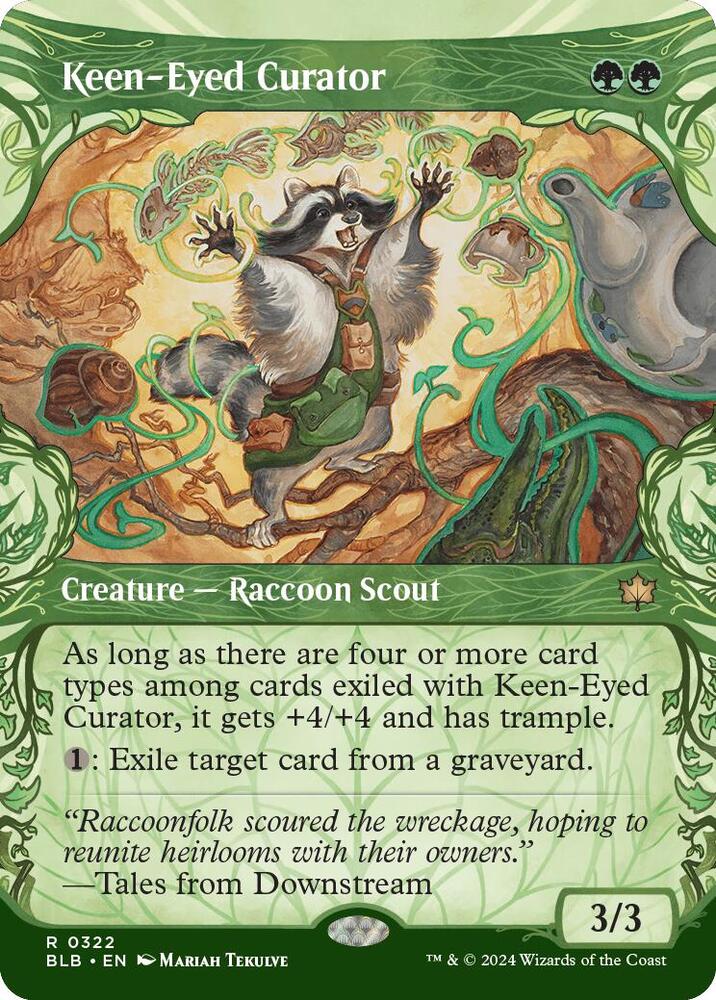 Keen-Eyed Curator (Showcase) card image