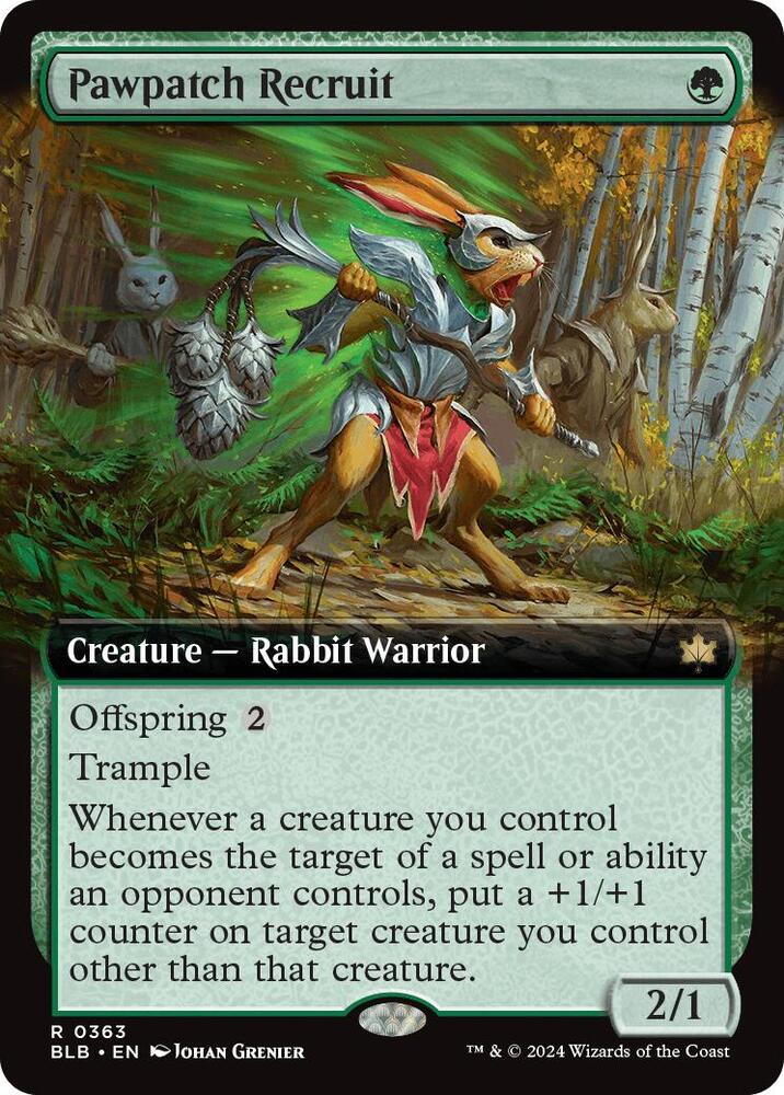 Pawpatch Recruit (Extended Art) card image