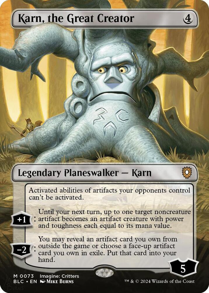 Karn, the Great Creator (Borderless) card image