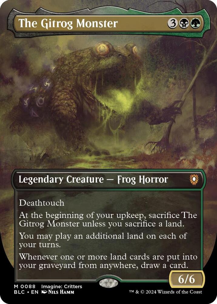The Gitrog Monster (Borderless) card image