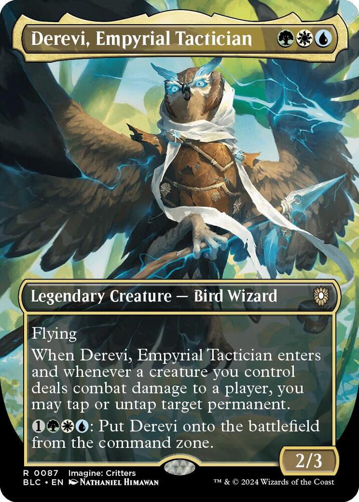 Derevi, Empyrial Tactician (Borderless) card image