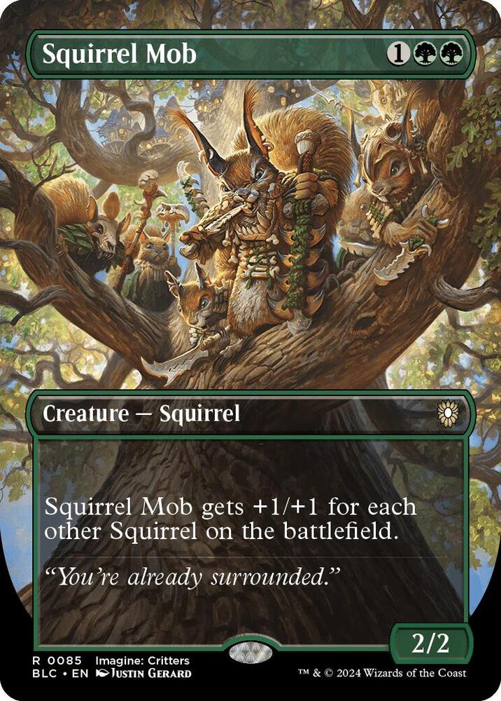 Squirrel Mob (Borderless) card image