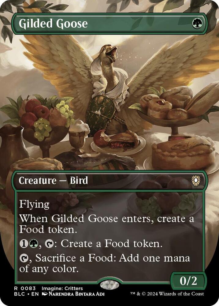 Gilded Goose (Borderless) card image