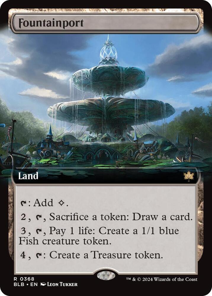 Fountainport (Extended Art) card image