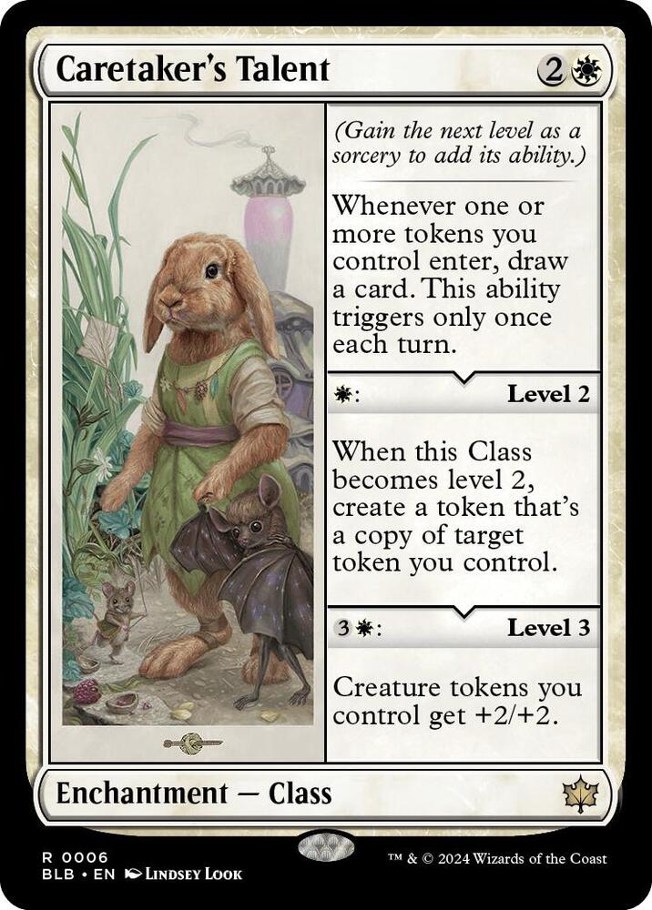 Caretaker's Talent card image