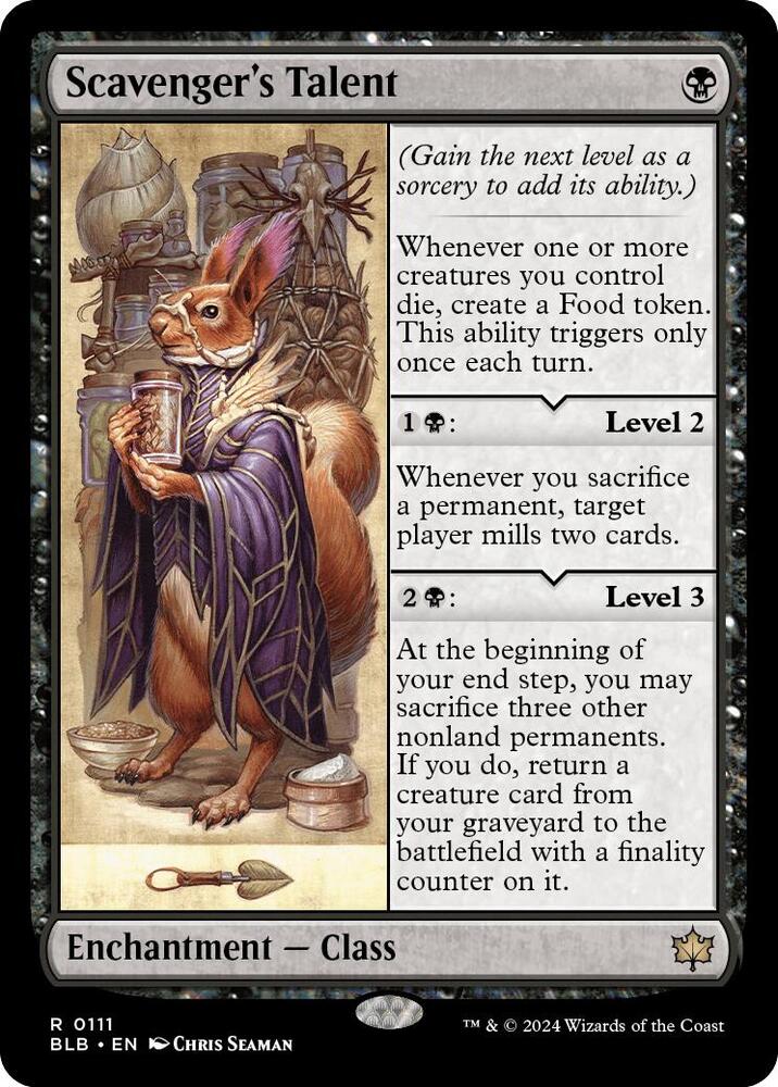 Scavenger's Talent card image