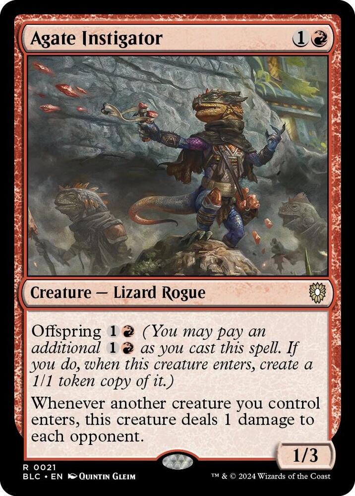 Agate Instigator card image