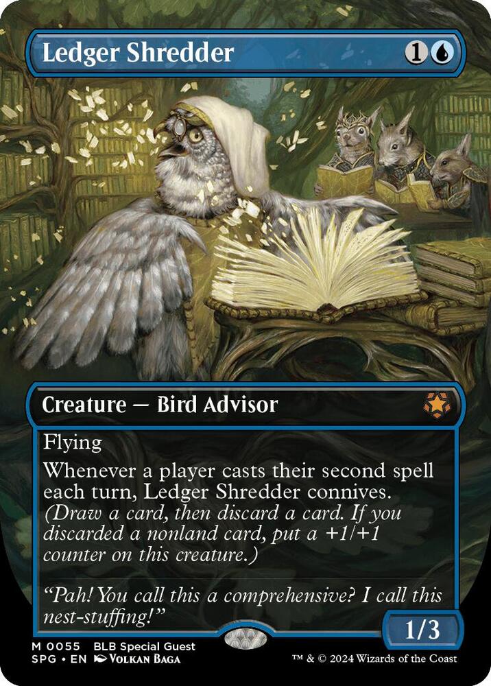 Ledger Shredder (Borderless) card image