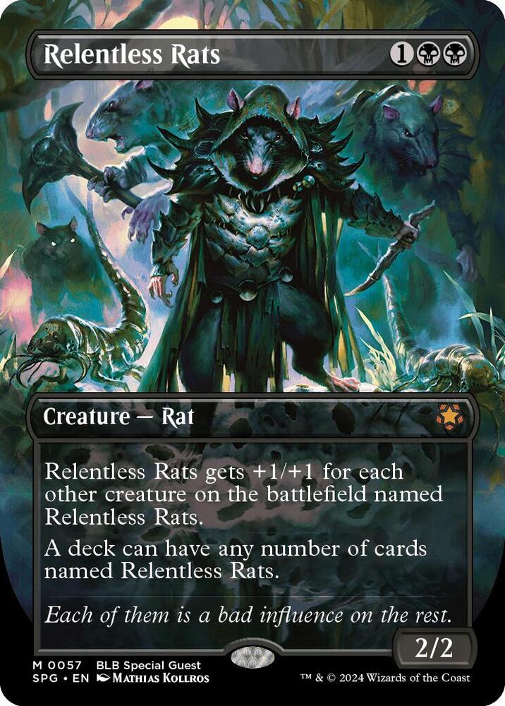 Relentless Rats (Borderless) card image