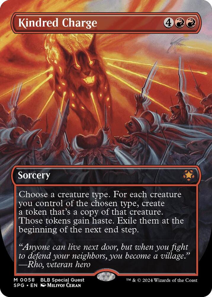 Kindred Charge (Borderless) card image
