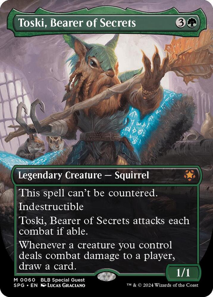 Toski, Bearer of Secrets (Borderless) card image