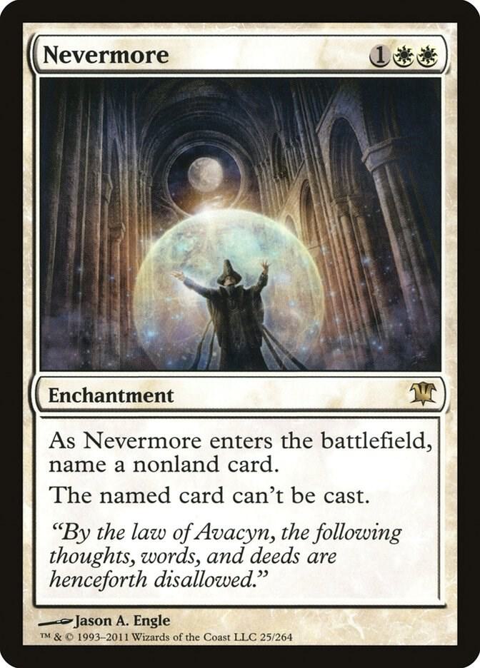 Nevermore card image