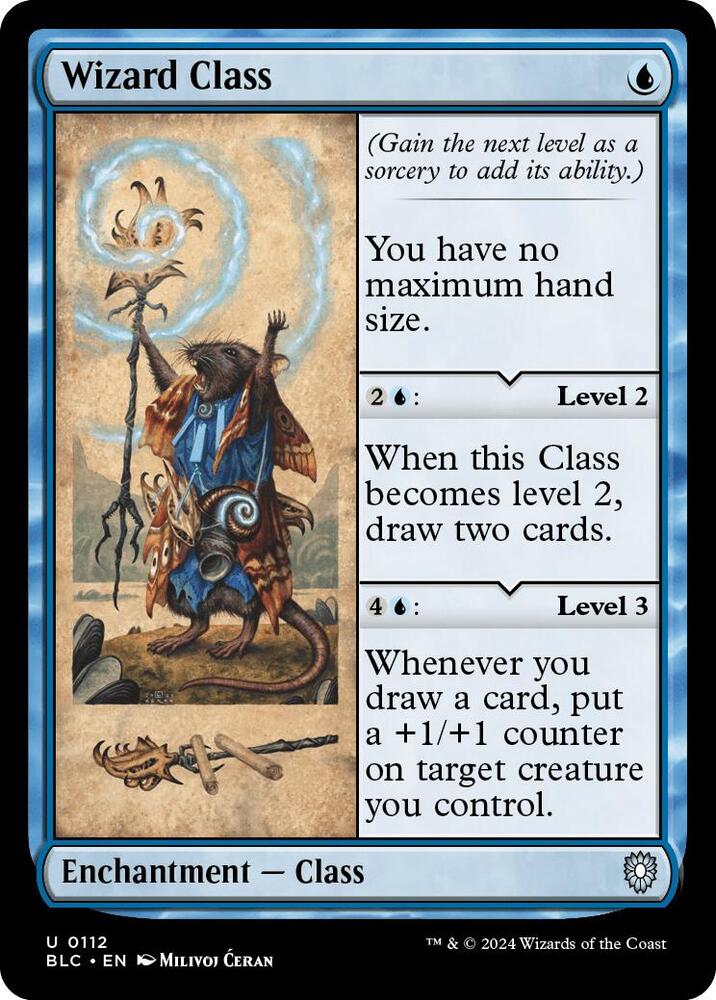 Wizard Class card image