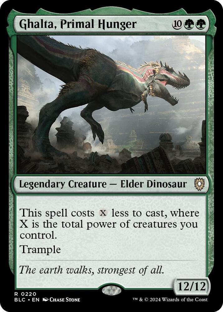 Ghalta, Primal Hunger card image