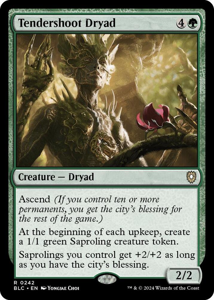 Tendershoot Dryad card image