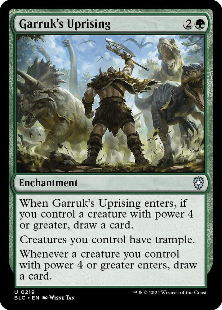 Garruk's Uprising card image