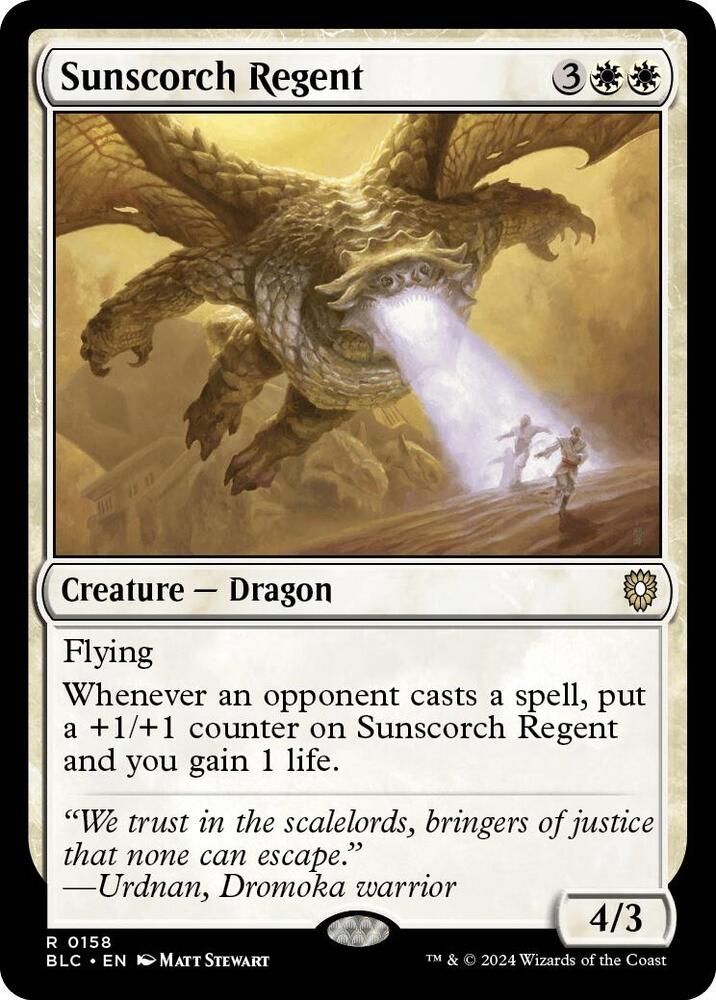 Sunscorch Regent card image