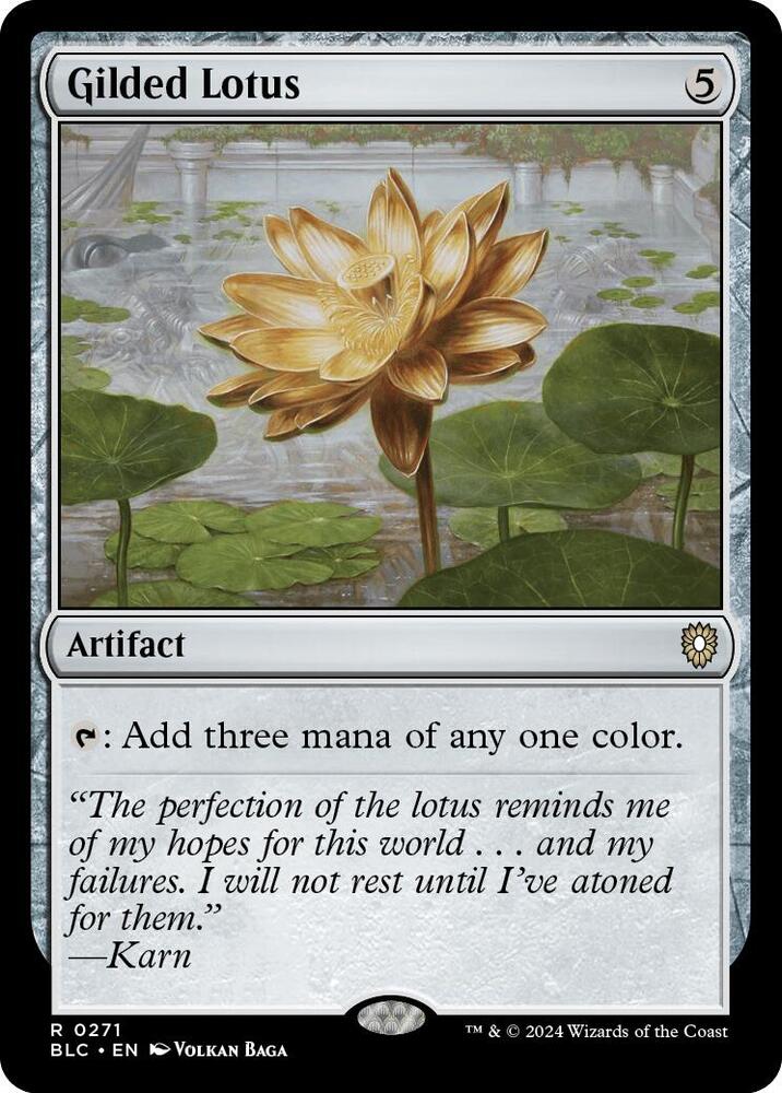 Gilded Lotus card image