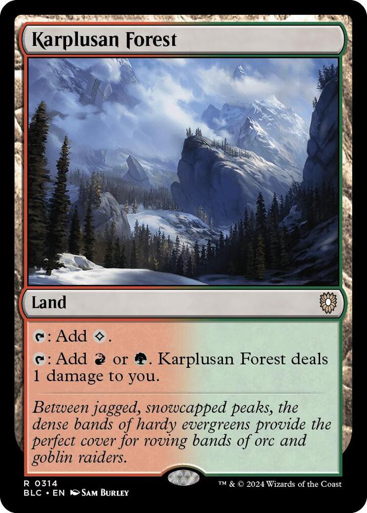 Karplusan Forest card image