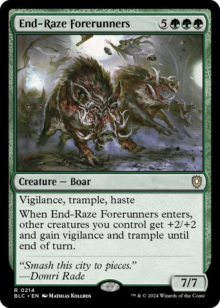 End-Raze Forerunners card image