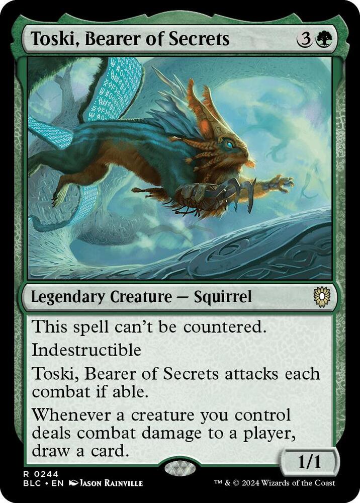 Toski, Bearer of Secrets card image