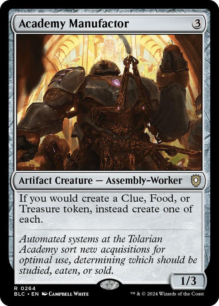 Academy Manufactor card image