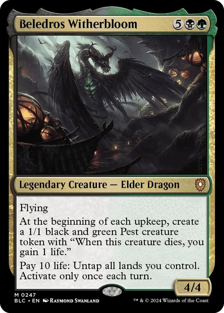 Beledros Witherbloom card image
