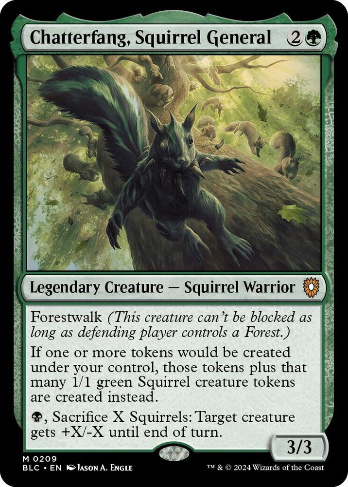 Chatterfang, Squirrel General card image