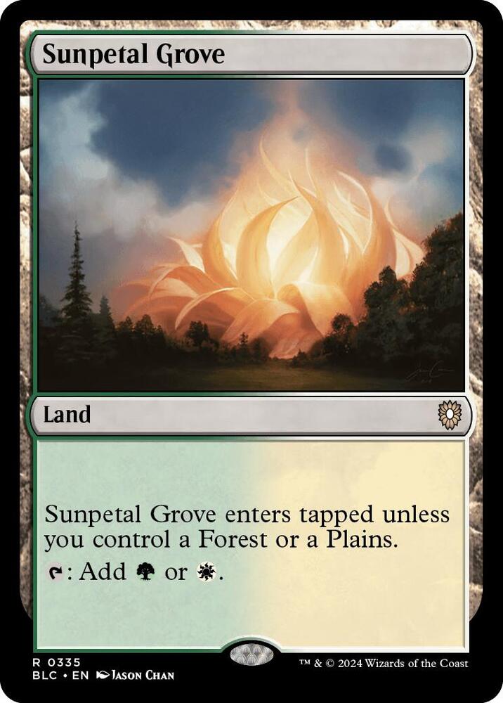 Sunpetal Grove card image