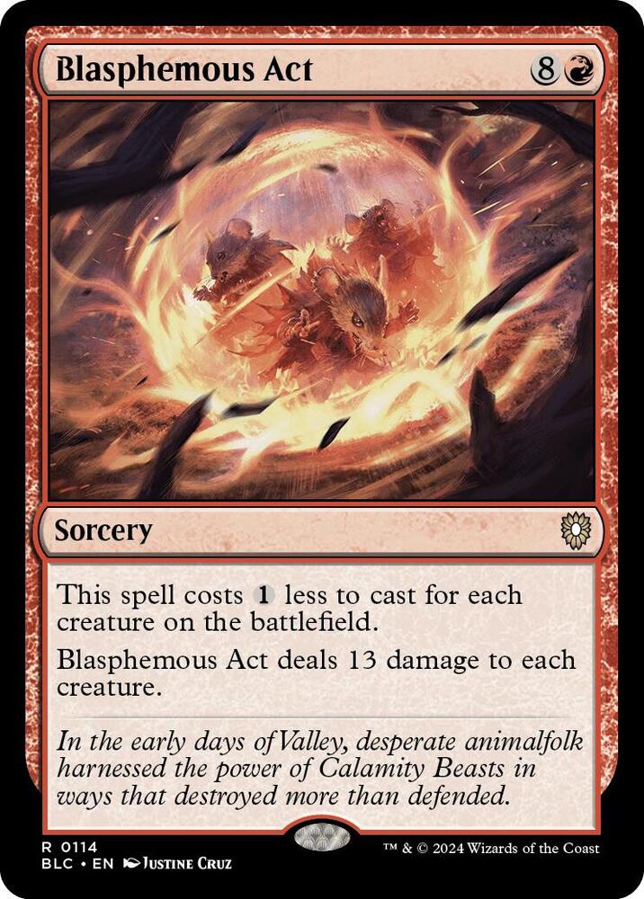 Blasphemous Act card image