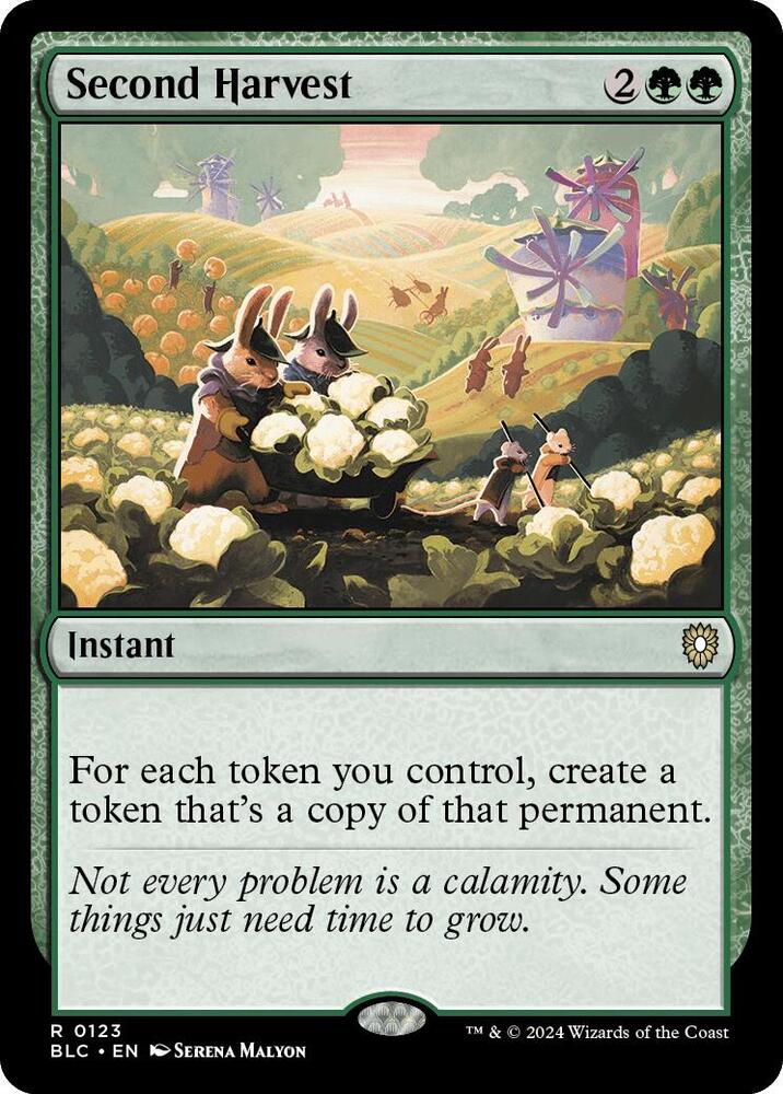 Second Harvest card image