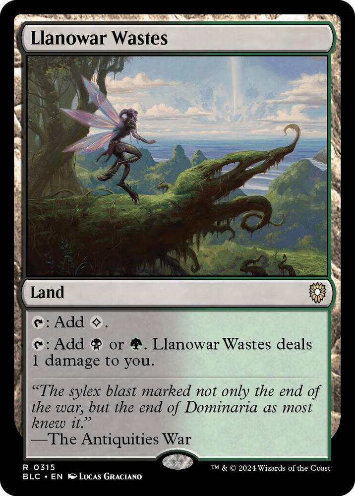 Llanowar Wastes card image