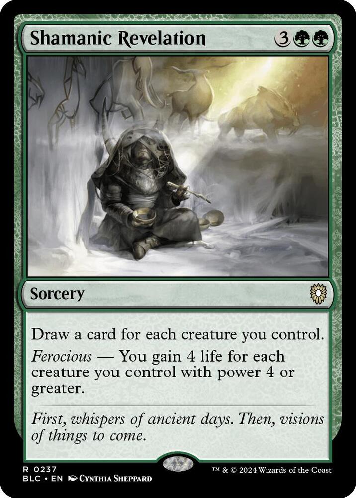 Shamanic Revelation card image