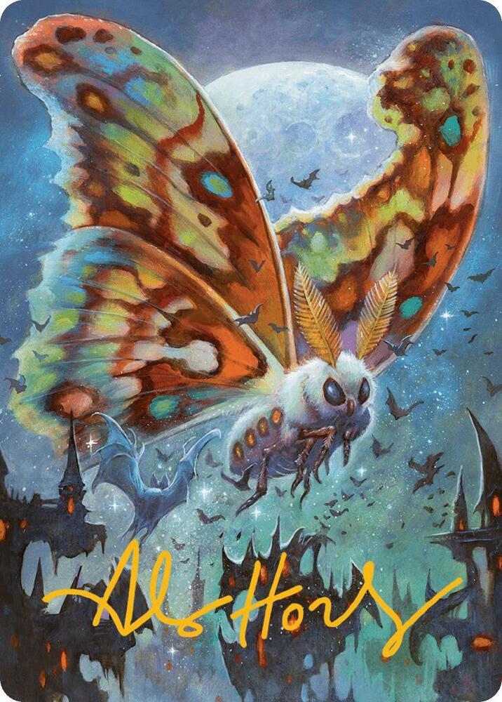 Luminous Broodmoth Art Card (Gold-Stamped Signature) card image