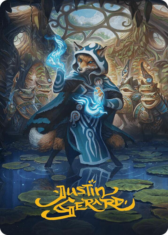 Jace, the Mind Sculptor Art Card (Gold-Stamped Signature) card image