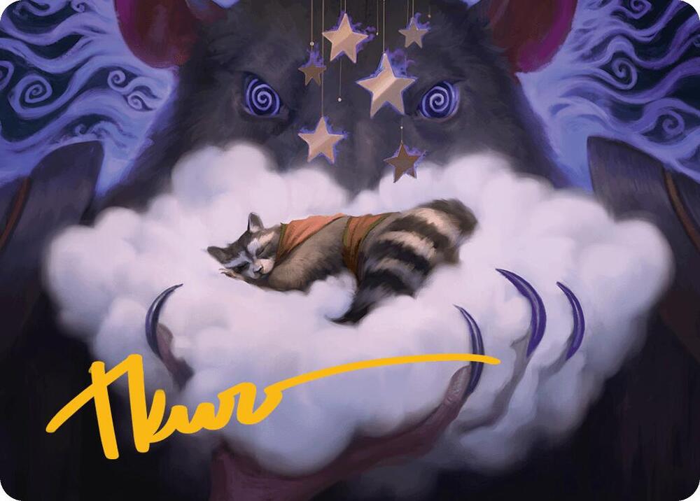 Kitnap Art Card (Gold-Stamped Signature) card image
